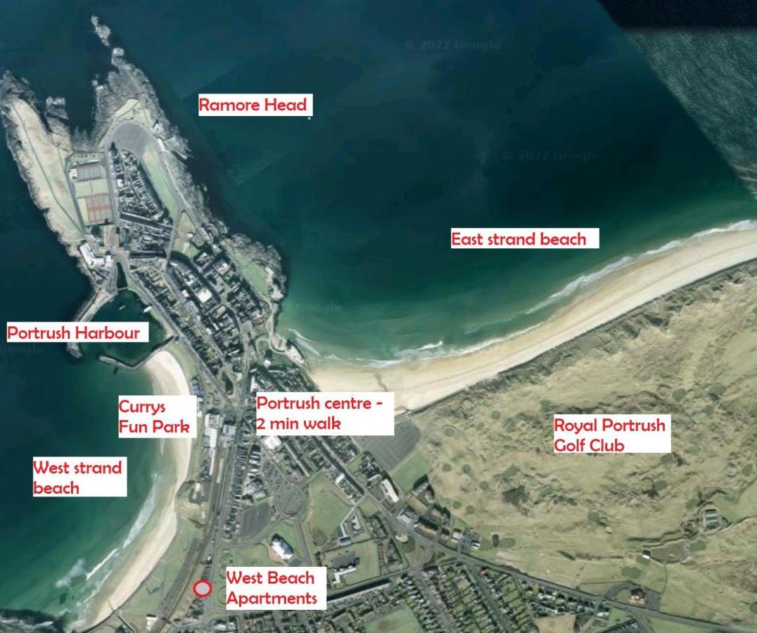 1 West Beach - Dog Friendly - Portrush By The Sea Exteriör bild