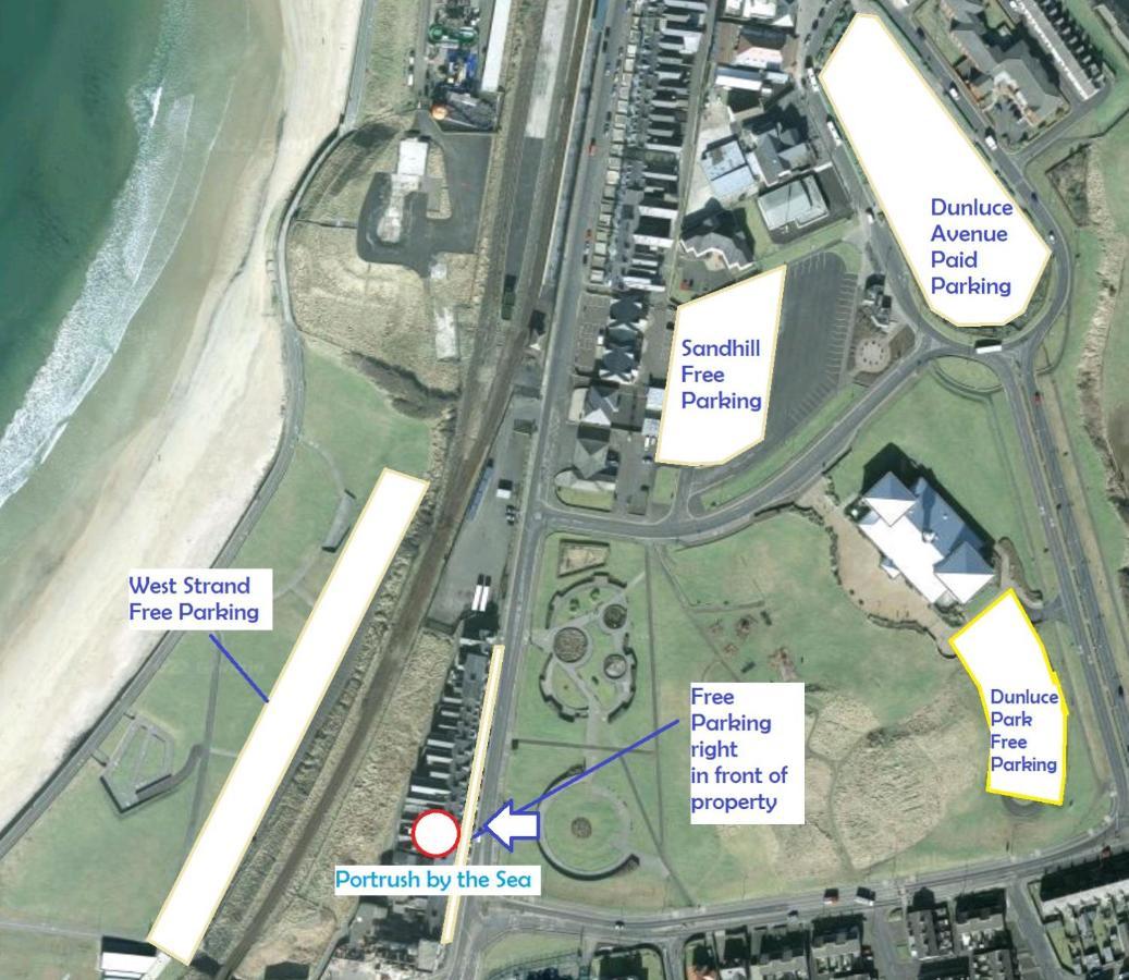 1 West Beach - Dog Friendly - Portrush By The Sea Exteriör bild